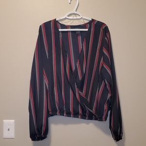 Rue21 Long Sleeve Crop Top 3x